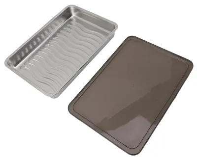 Obrázok produktu pre Dumpling Organizer 304 Stainless Steel Dumpling Storage Box for Freshness Preservation