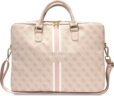 Produktbild von Guess GUCB15P4RPSP 16" taška na notebook Pink Pink 4G potištěné pruhy