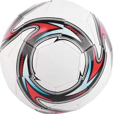 Produktbild von Fußball Größe 5 | PVC-Trainingsball mit Dichtventil | wasserfest & abriebfest für Rasen & Halle | langlebiger Campus- und Wettkampfball