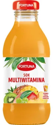 Obrázek produktu pro Fortuna Sok Multiwitaminowy 300 ml - 70% owoców i 11 witamin