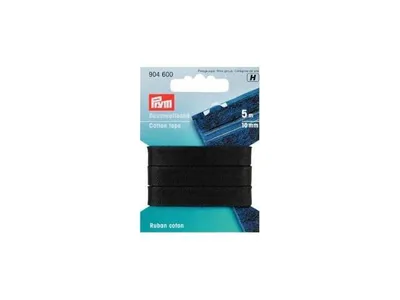 Produktbild von Prym Baumwollband 10 mm schwarz