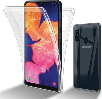 Image de Cadorabo Housse de protection pour Samsung Galaxy A10e / A20e Housse en naturel 360° Etui Full Body Housse de portable Cover Case