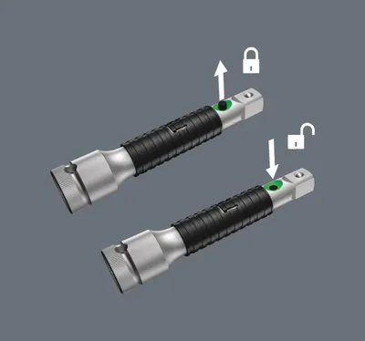 Produktbild von Wera 8796 SC 05003642001 Bit extension bar Drive (screwdriver) 1/2 (12.5 mm) 125 mm 1 pc(s)
