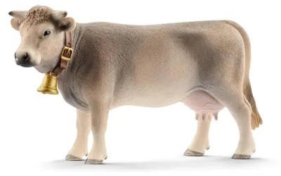 Produktbild von schleich FARM WORLD Braunvieh Kuh, 3 Jahr(e), Farm, Farm animals / farm toys, Mehrfarbig, Kunststoff, 1 Stück(e)