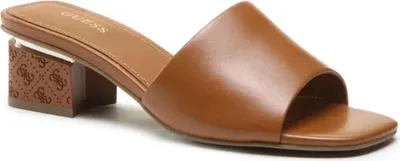 Produktbild von GUESS Damen Sandalen Yara Cognac EU 41 - Elegante flache Sandalen