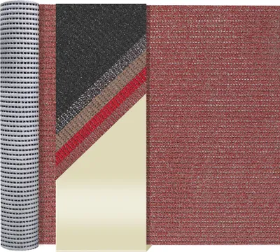 Produktbild von Primaflor AKO Sicherheitsmatte - Terrakotta - 1,20m x 0,50m - Beschichtete PVC-Granulat Sauberlaufmatte - Rutschsicherer Läufer gegen Nässe und Glätte