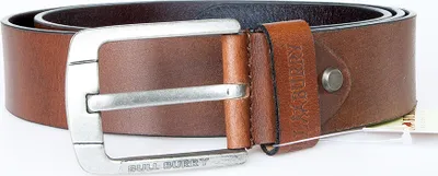 Produktbild von Hellbrauner Ledergürtel aus dickem Leder, Breite 39 mm, Länge 105 cm (für Taillenumfang 90)