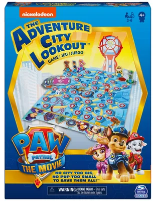 Productafbeelding van PAW Patrol Spin Master Games - Het Avontuurlijke Stad Uitkijkspel - Het kinderspel gebaseerd op de film "PAW Patrol: Het Filmavontuur" - voor 2-6 spelers, vanaf 4 jaar