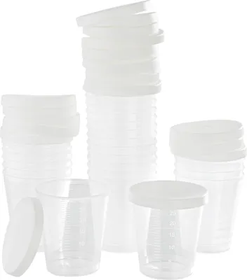 Produktbild von VBS Mini-Becher 24 Stk 3.7 cm Durchmesser 4.0 cm Höhe Ideal für Bastelprojekte