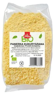 PANIERKA KUKURYDZIANA BEZGLUTENOWA BIO 200 g - AMYLON
