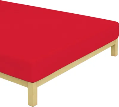 Obrázek produktu pro Jersey prostěradlo Červené Rozměr: 90x200 cm