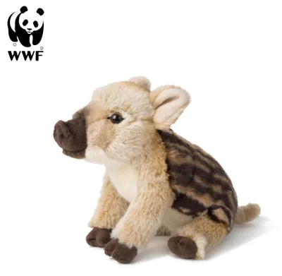 Produktbild von WWF Plüschtier Wildschwein Frischling (23cm) lebensecht Kuscheltier Stofftier Plüschfigur