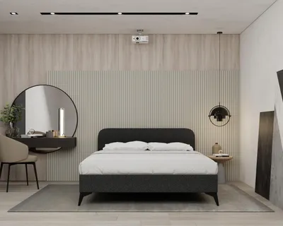 Produktbild von Polsterbett MAVILO - Komfortbett mit Stauraum, Doppelbett, 160x200cm, Schwarz, Taschenfederkernmatratze, H2/H3
