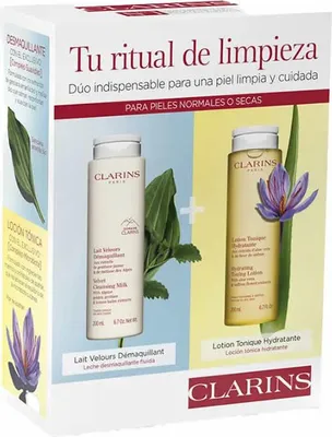Produktbild von Clarins Velvet Cleansing Milk 200ml Set 2 Pieces