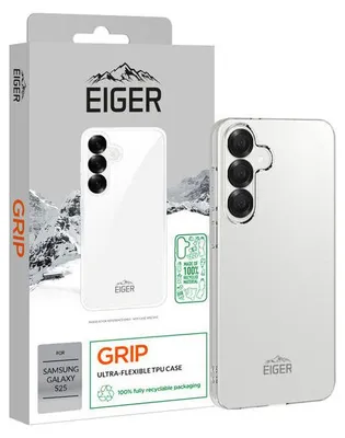 Produktbild von Eiger Grip Case Samsung S25 clear (Transparent)
