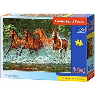 Zdjęcie produktu dla Puzzle 300 elementów „Konie w naturze” 30361