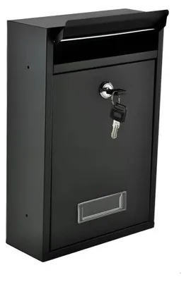 Produktbild von Malatec 6237 Briefkasten, schwarz
