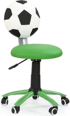 Image de Chaise de bureau pour enfants Chaise de bureau Fauteuil pivotant pour jeunes ; football