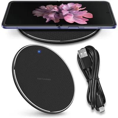 Produktbild von Ladegerät Kabellos für Samsung Galaxy Z Flip Fold 7 /FE 6 5 15W Wireless Charger