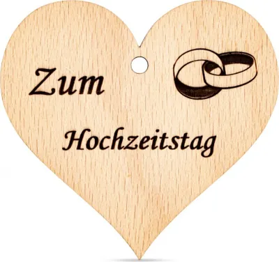 Produktbild von Anhänger zum Hochzeitstag