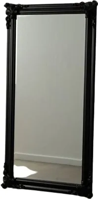 Produktbild von Wandspiegel Schwarz 105 x 195 x 7 cm