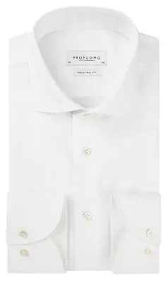 Produktbild von Weißes Hemd langer Arm Profuomo slim fit