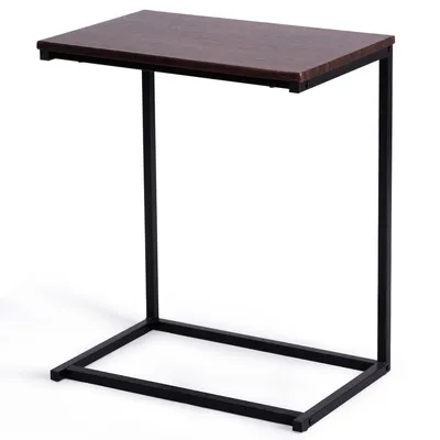 Produktbild von GOPLUS Beistelltisch Laptoptisch Sofatisch Schreibtisch Couchtisch Computertisch Notebooktisch Pflegetisch Ablagetisch aus Holz, 55x35x65cm