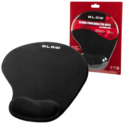 Produktbild von Ergonomisches Gel-Mauspad mit Handgelenkauflage für den Computer auf dem