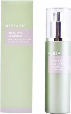 Zdjęcie produktu dla M2 Beauté Ultra Pure Solutions Hyaluron & Collagen Nano Spray do twarzy 75ml