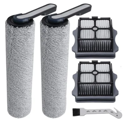 Zubehörset für Tineco Floor One S5 Serie, 2 Rollen + 2 Filter