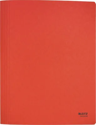 Productafbeelding van Schnellhefter, recyclebaar, A4, karton, rood, verpakking met 10 stuks