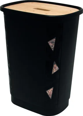 Image de EDA 010482 NO SX4 EDA Boîte de rangement pour pellets, 70 litres, noir