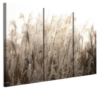 Produktbild von LUMASOUL Wandbilder 3er Set für Wohnzimmer Natur 90x60 cm3-teiliges Leinwandbild für Schlafzimmer Flur Büro und Küche