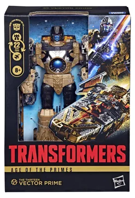 Imagen del producto de Figura Transformers Age of the Primes Voyager Vector Prime 18 cm