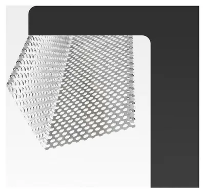 Produktbild von Kiesfangleiste aus Aluminium, 100 cm, Stärke 1,0 mm, Silber, Abschlussleiste für Terrasse und Balkon