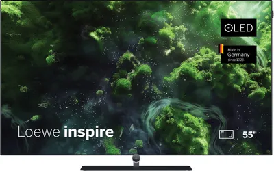 Zdjęcie produktu dla Telewizor Loewe Inspire 55 dr+, 55 cali, Germany, Ultra HD OLED, HDR, Dolby Vision, HDR10, Dolby Atmos, Smart TV, dysk twardy DR+, DTS Play-Fi