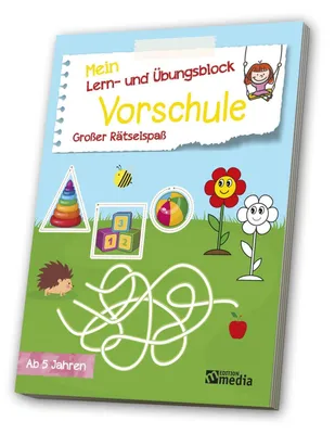 Image de Mein Lern- & Übungsblock Vorschule - Großer Rätselspaß