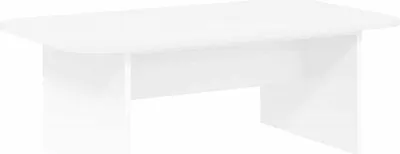 Produktbild von Couchtisch Weiß 93 x 53 x 33 cm Holzwerkstoff