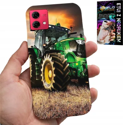 Image de Etui pour Motorola Edge 40 Neo - Tractor Farm Tractor + Foil