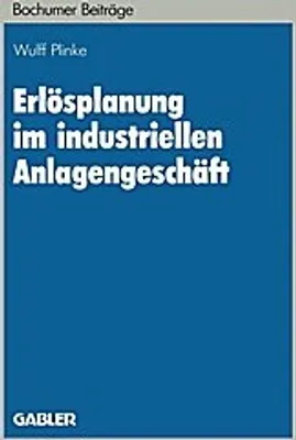 Produktbild von Erlösplanung im industriellen Anlagengeschäft