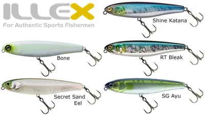 Produktbild von Illex WATER MONITOR 95mm 20g sinkender Wobbler Jerk, Illex Farben:SG Ayu