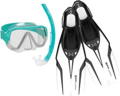 Produktbild von Mares Aquazone Nateeva Keewee Schnorchelset Durchsichtig M-L Durchsichtig M-L