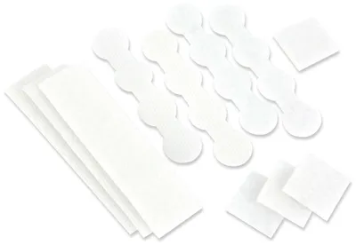 Produktbild von Klettpunkte-Set, weiß, 8 Stück