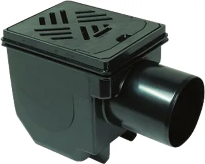 Obrázok produktu pre Kessel Kellerablauf Drehfix DN 100, Rost schwarz, Typ 5