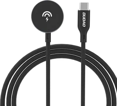 Produktbild von Dudao A12C induktives Ladegerät für Apple Watch 1,2 m – Schwarz
