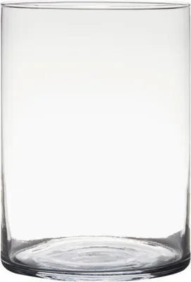 Produktbild von Dekoglas, Glasvase ZYLINDER H. 25cm D. 18cm transparent rund Glas Hakbijl