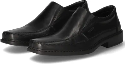 Produktbild von Rieker Slipper Herren Leder und Synthetik SchwarzGröße:42