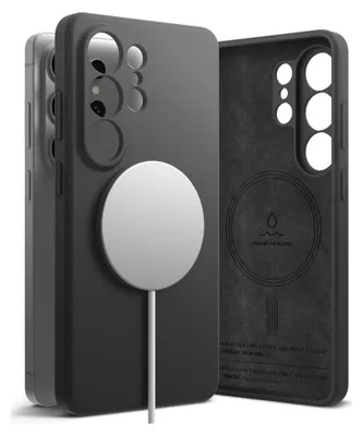 Produktbild von Handyhülle für Galaxy S26 Ultra, Ringke Silicone Magnetic mit MagSafe, Schwarz