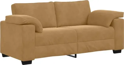 Produktbild von Zweisitzer-Sofa Braun 180x77x82 cm Samt