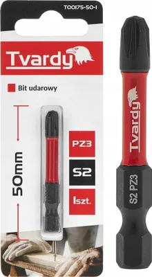Produktbild von Schlagbit 50 mm PZ3 S2 Stahlspitze für TVARDY-Schraubendreher